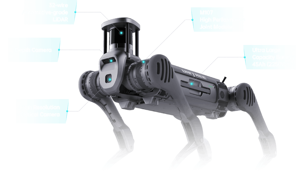 Unitree B2 industrial quadruped robot