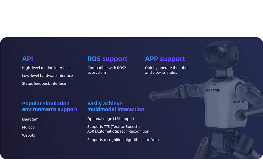 Booster K1 developer platform